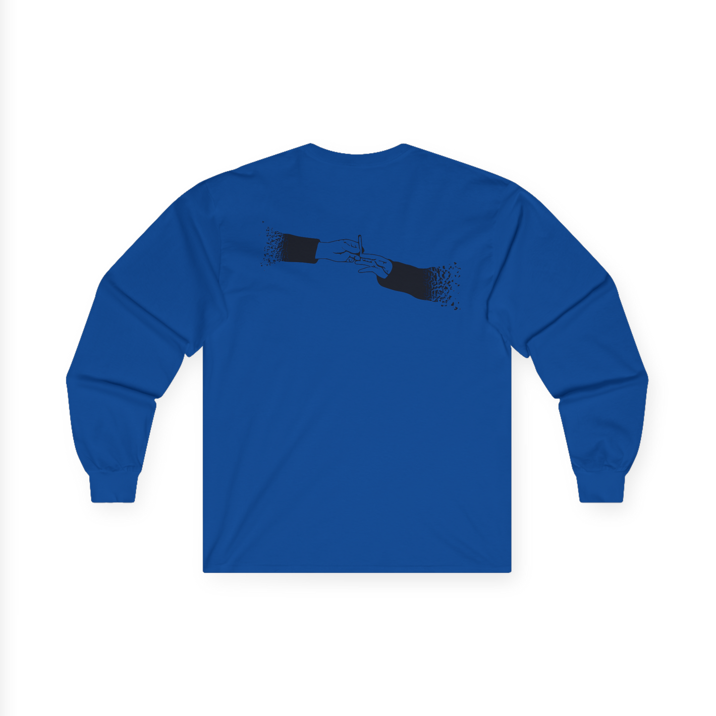 FADED (BLACK LOGO LONG SLEEVE SHIRT)