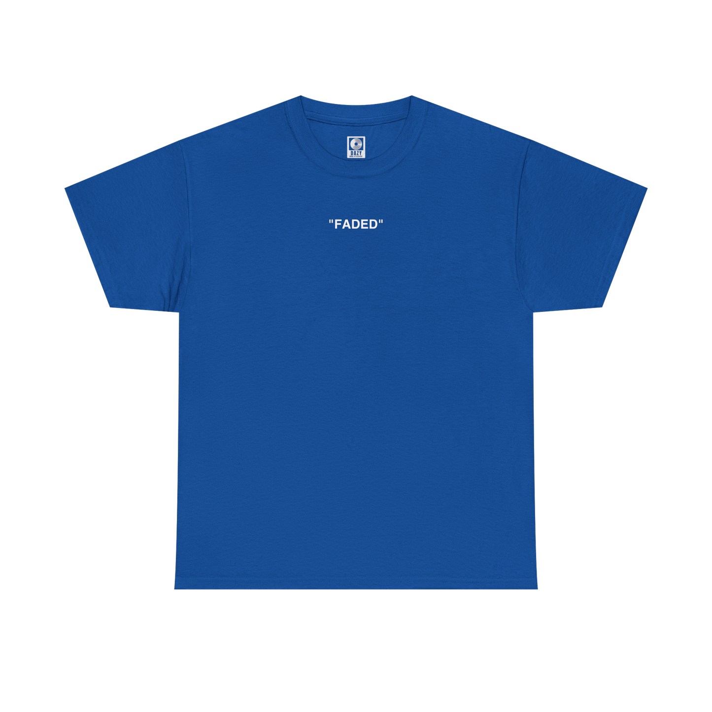 FADED (WHITE LOGO T-SHIRT)