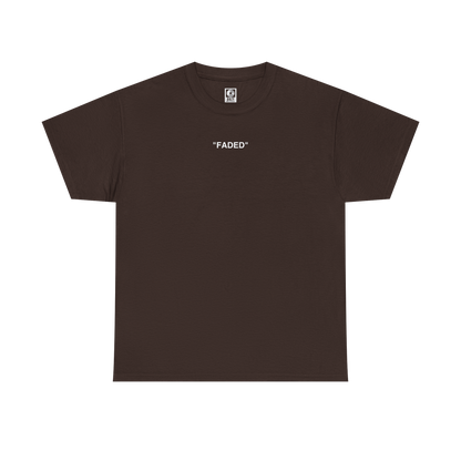 FADED (WHITE LOGO T-SHIRT)
