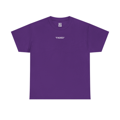 FADED (WHITE LOGO T-SHIRT)