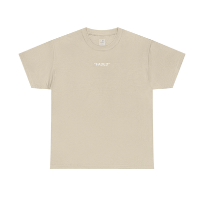 FADED (WHITE LOGO T-SHIRT)