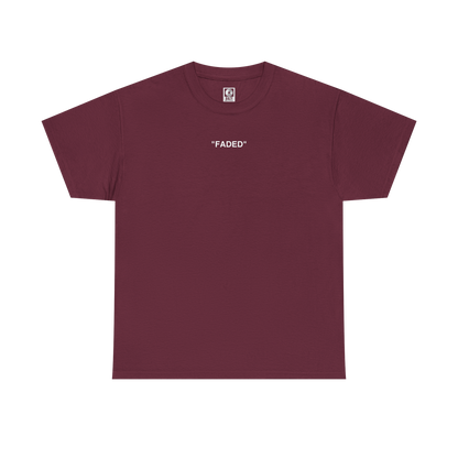 FADED (WHITE LOGO T-SHIRT)