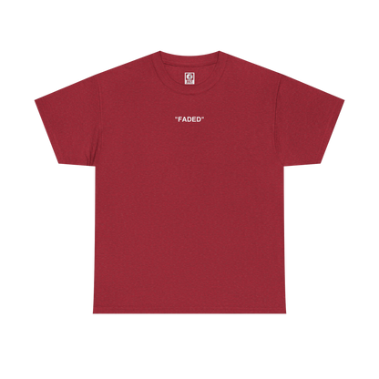 FADED (WHITE LOGO T-SHIRT)