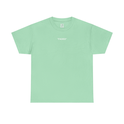 FADED (WHITE LOGO T-SHIRT)