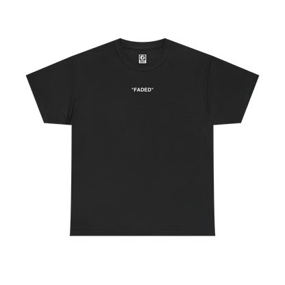 FADED (WHITE LOGO T-SHIRT)