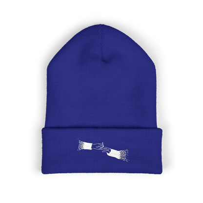 FADED (WHITE LOGO BEANIE)