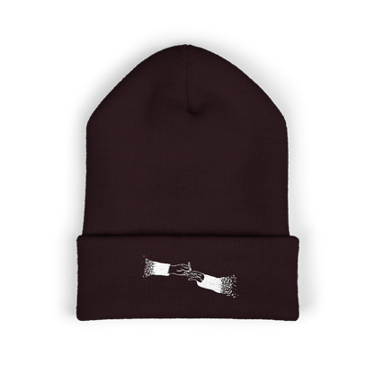 FADED (WHITE LOGO BEANIE)
