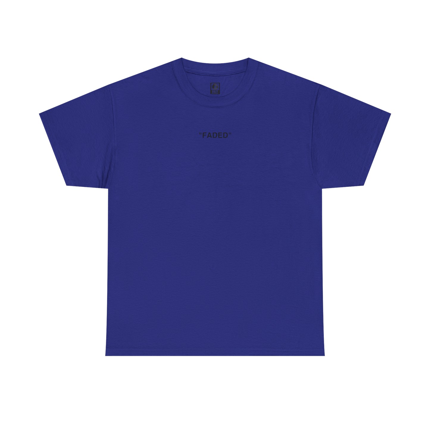 FADED (BLACK LOGO T-SHIRT)