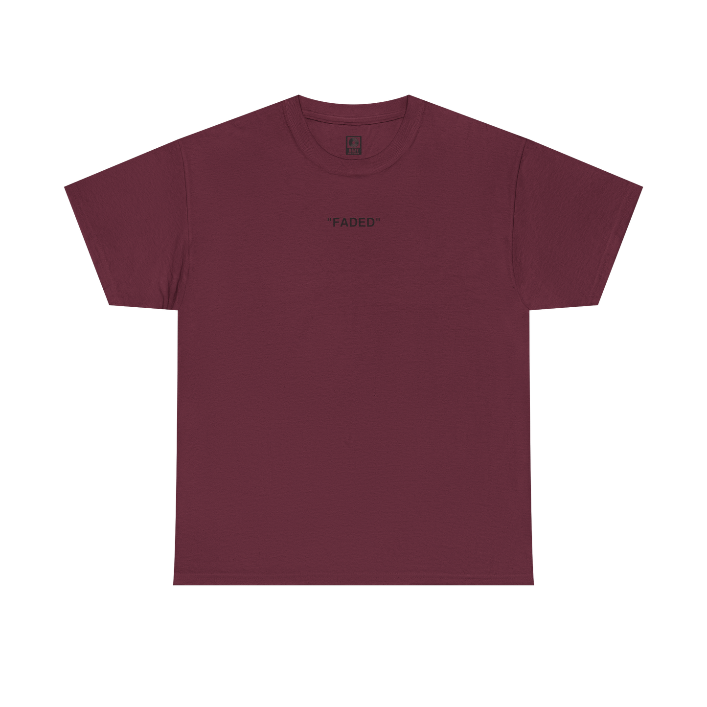 FADED (BLACK LOGO T-SHIRT)