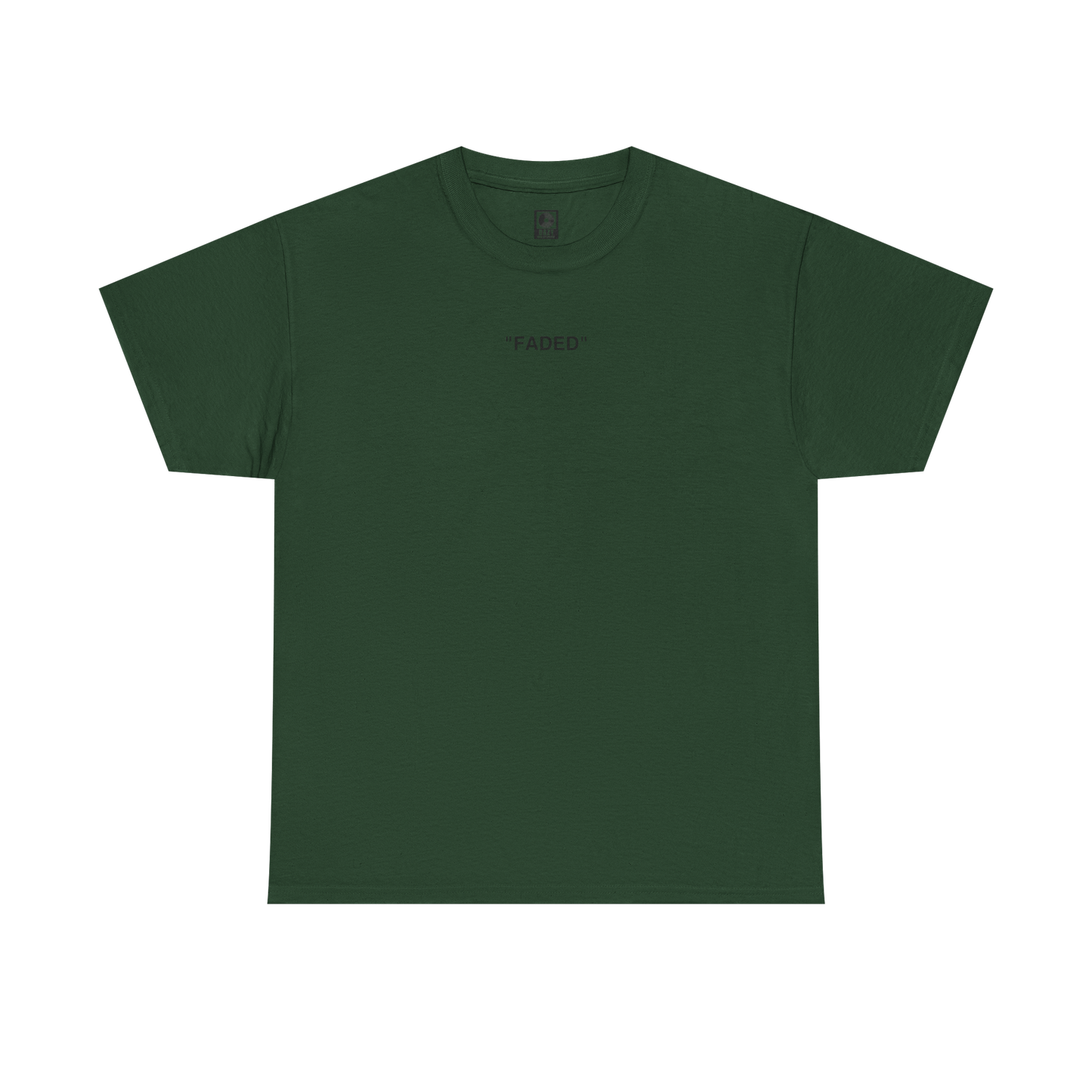 FADED (BLACK LOGO T-SHIRT)