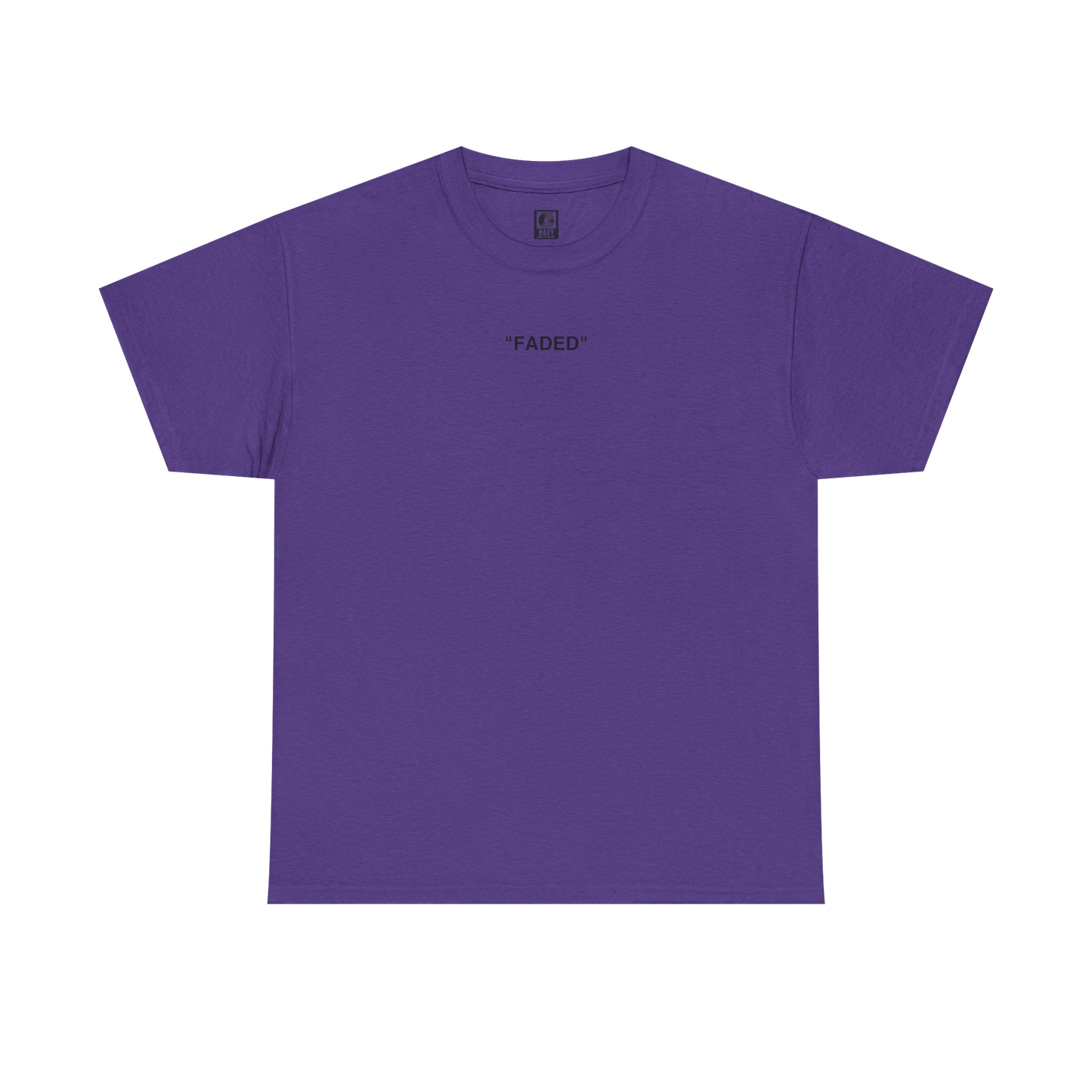 FADED (BLACK LOGO T-SHIRT)