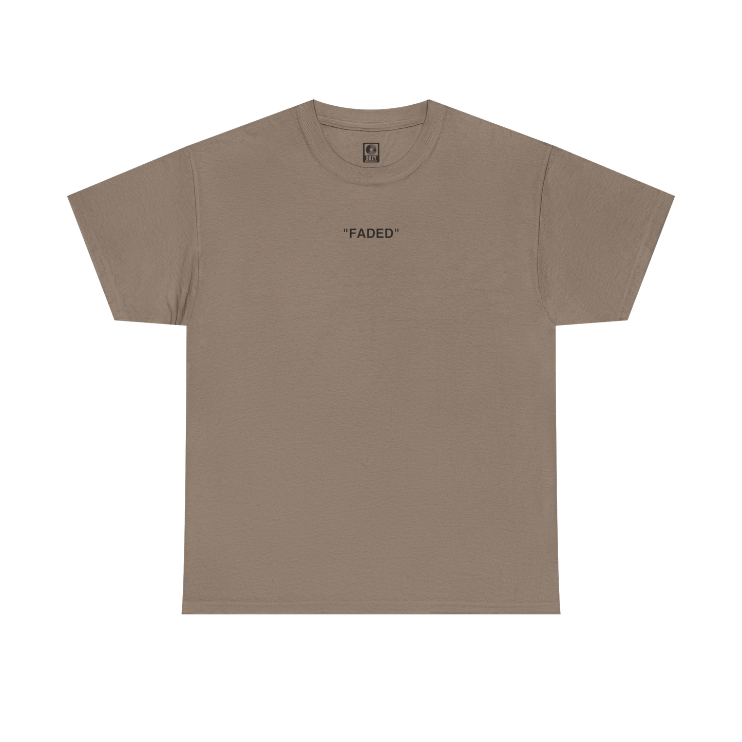 FADED (BLACK LOGO T-SHIRT)