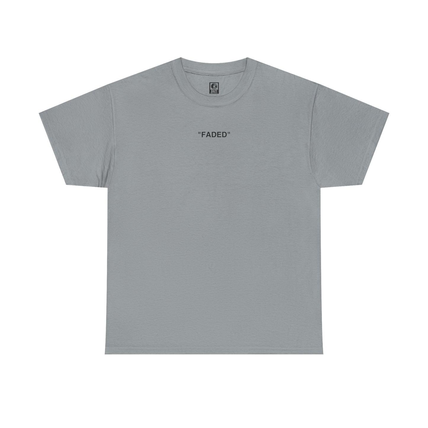 FADED (BLACK LOGO T-SHIRT)