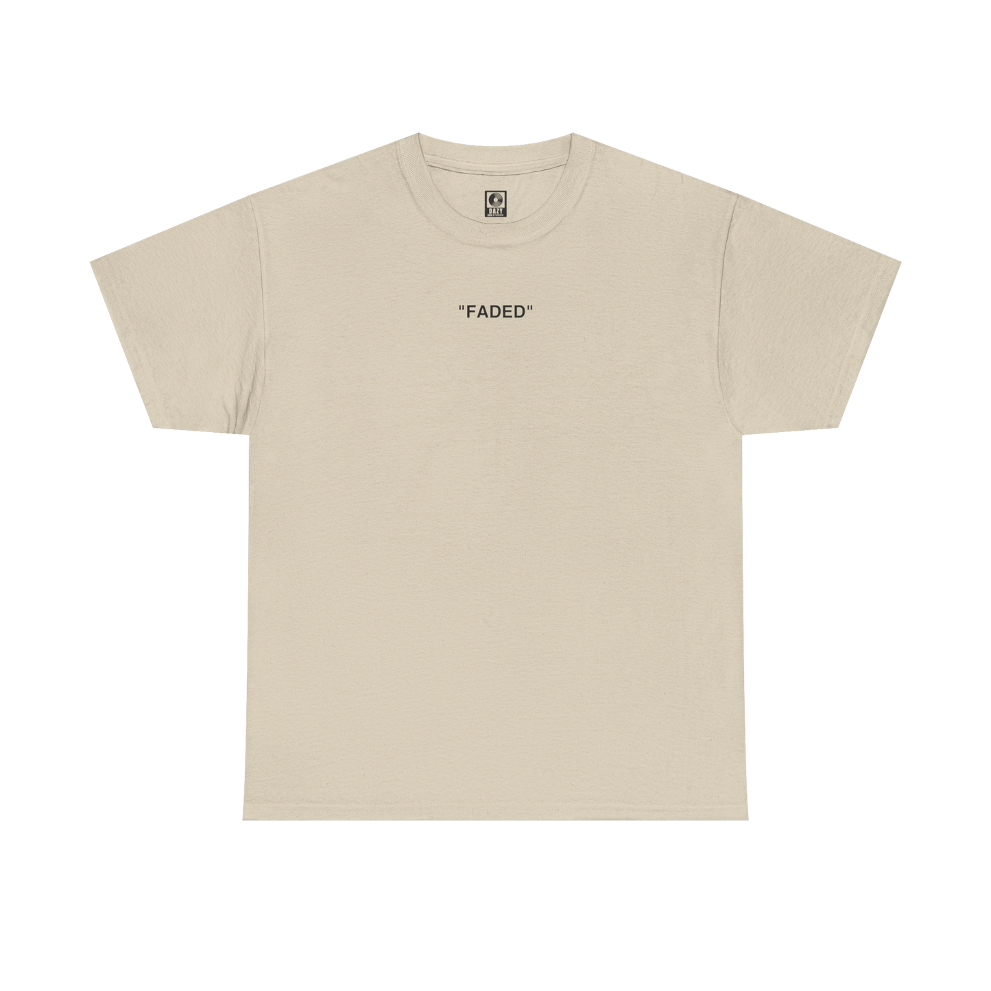 FADED (BLACK LOGO T-SHIRT)
