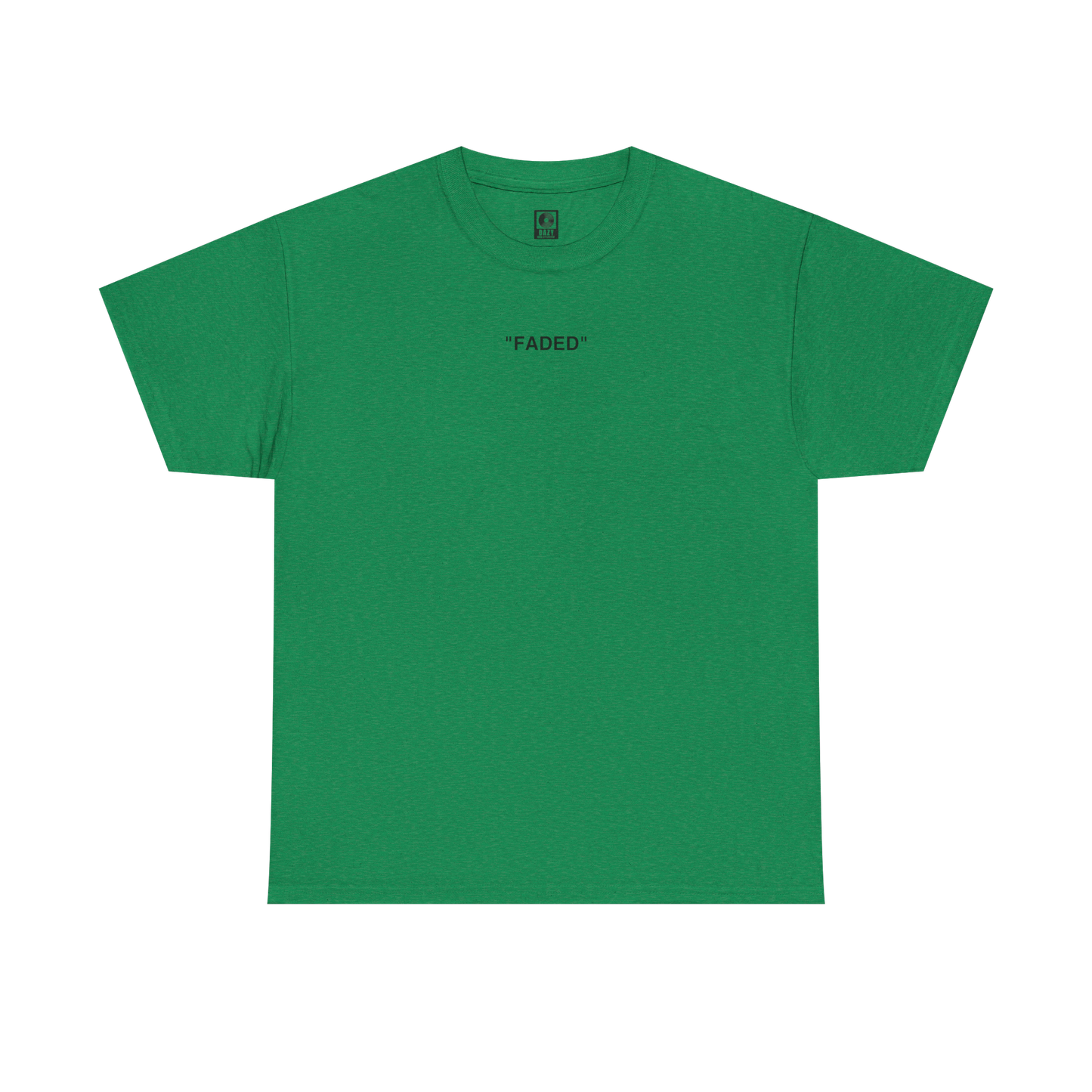 FADED (BLACK LOGO T-SHIRT)